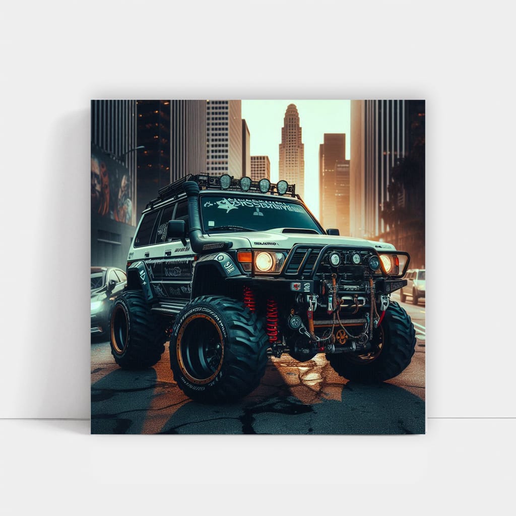 Mitsubishi Pajero (monteroshogun) Los Angel Wall Art