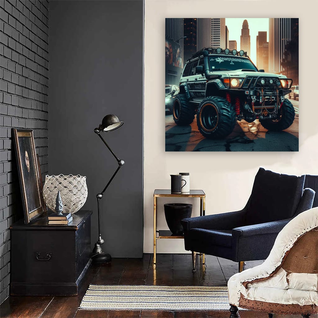 Mitsubishi Pajero (monteroshogun) Los Angel Wall Art