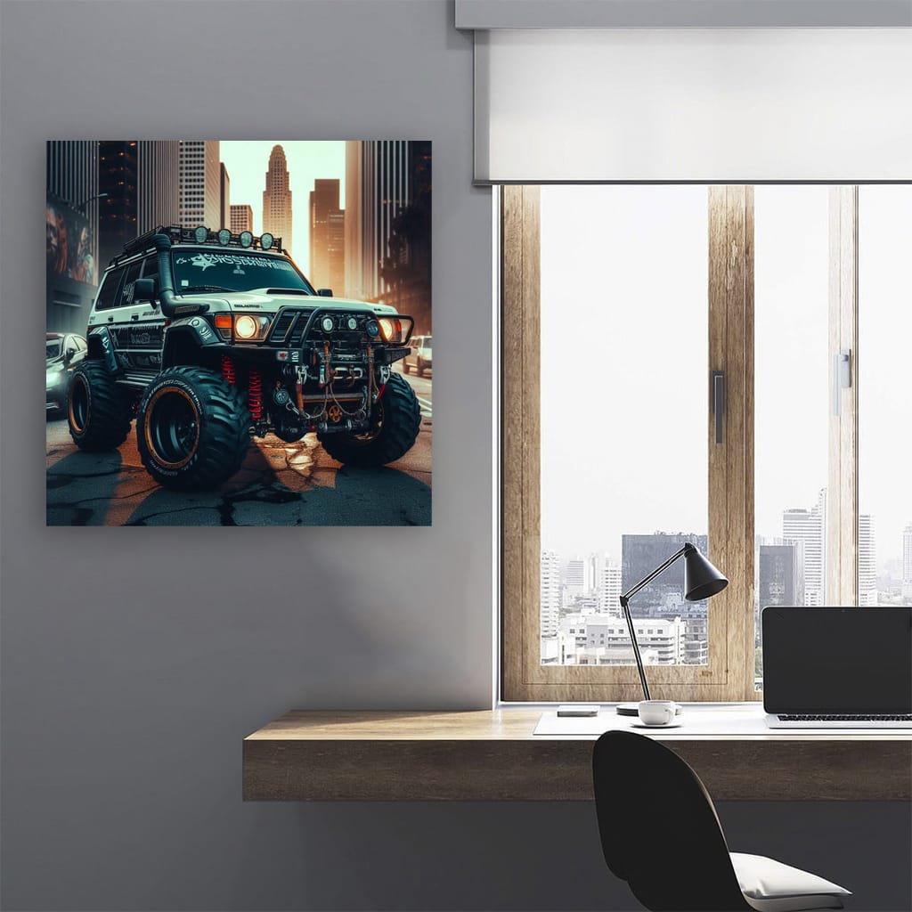 Mitsubishi Pajero (monteroshogun) Los Angel Wall Art