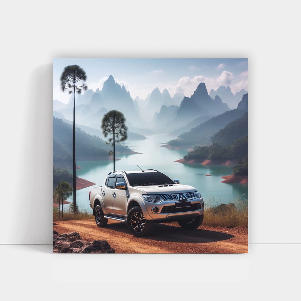 Mitsubishi Triton L200 Adventure in National Park - Rugged Explorer