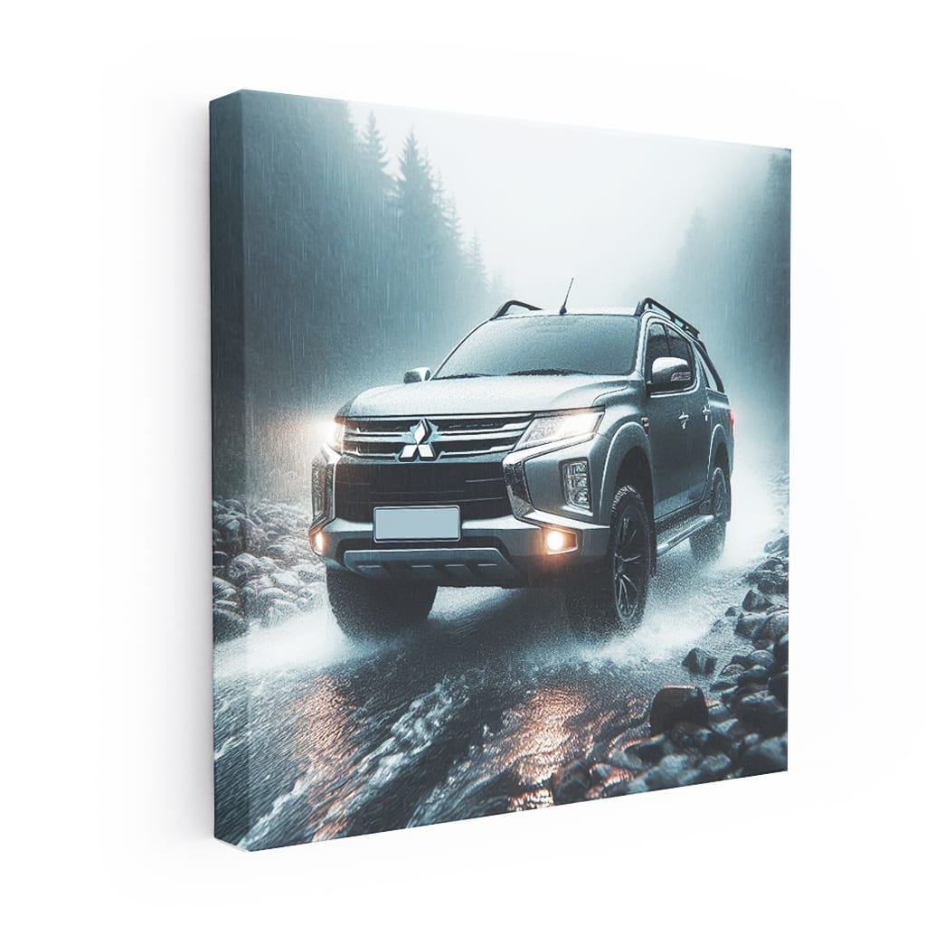 Mitsubishi Triton (l200) Rainy Weather Wall Art