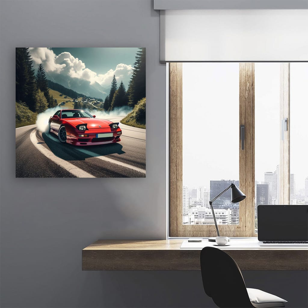 Nissan 240sx Canyon Wall Art