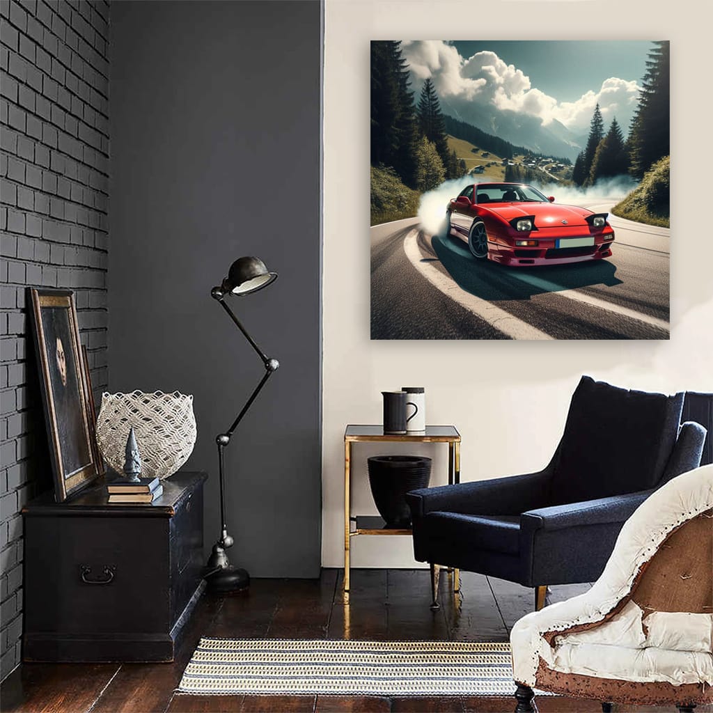 Nissan 240sx Canyon Wall Art