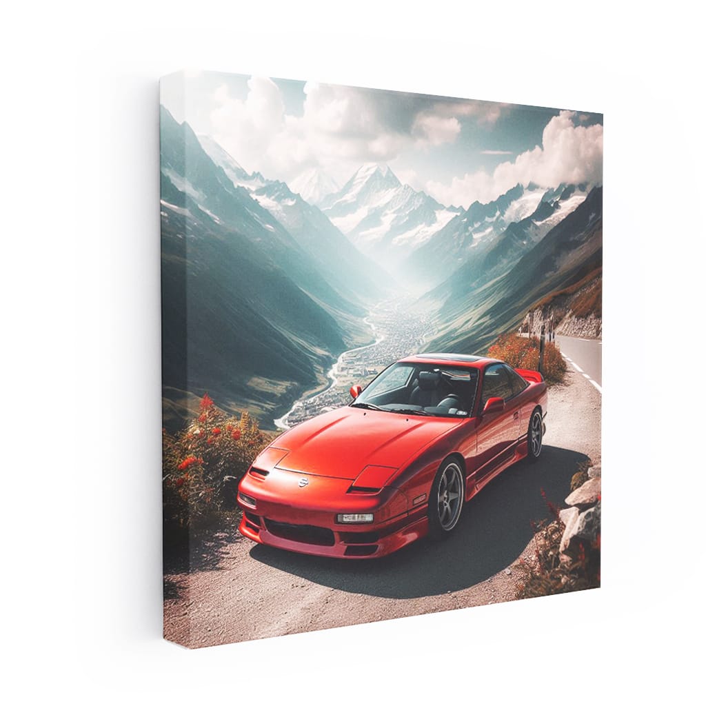 Nissan 240sx Mounta Wall Art