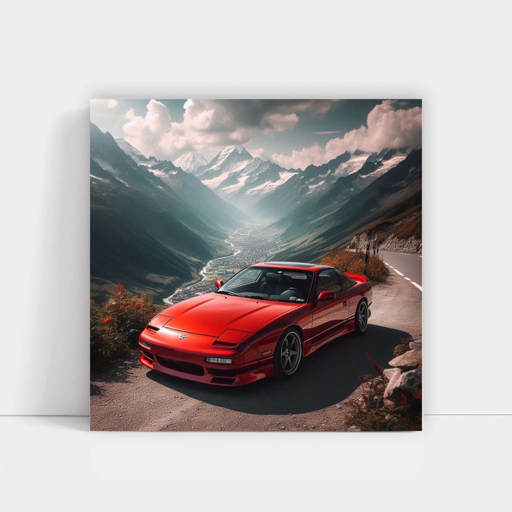 Nissan 240sx Mounta Wall Art