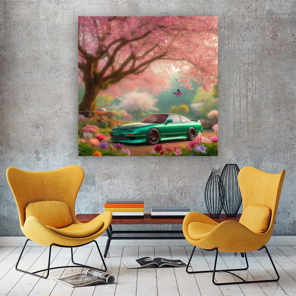 Nissan 240sx Natu Wall Art