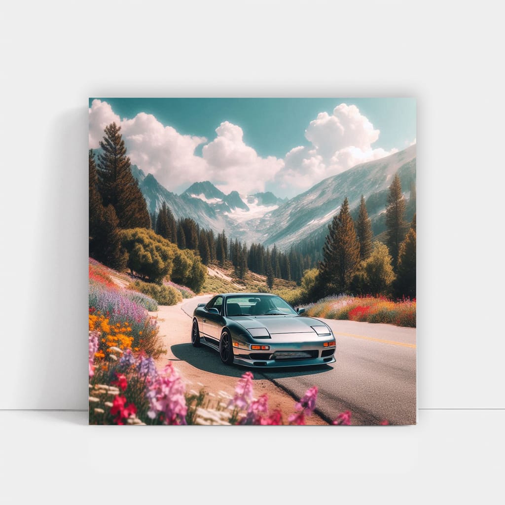 Nissan 240sx Nature Wall Art