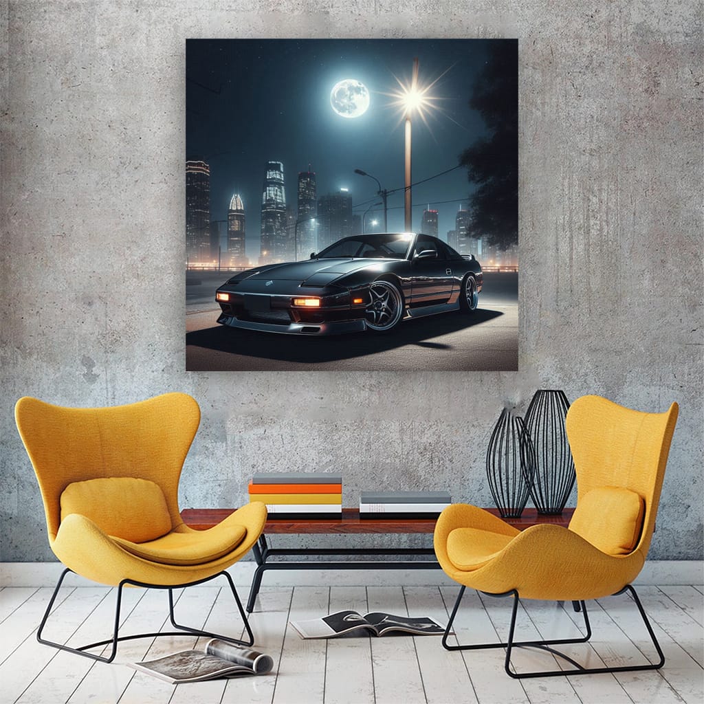 Nissan 240sx Nig Wall Art