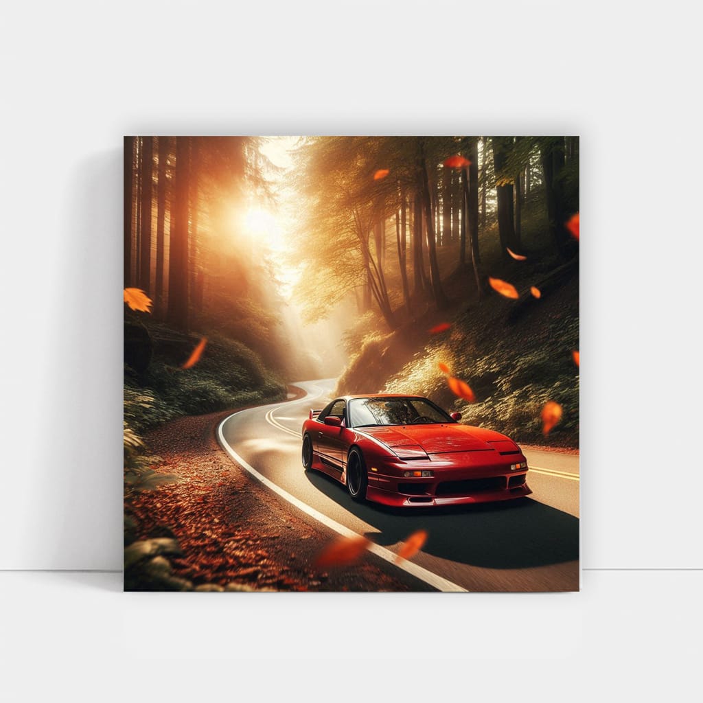 Nissan 240sx Road Wall Art