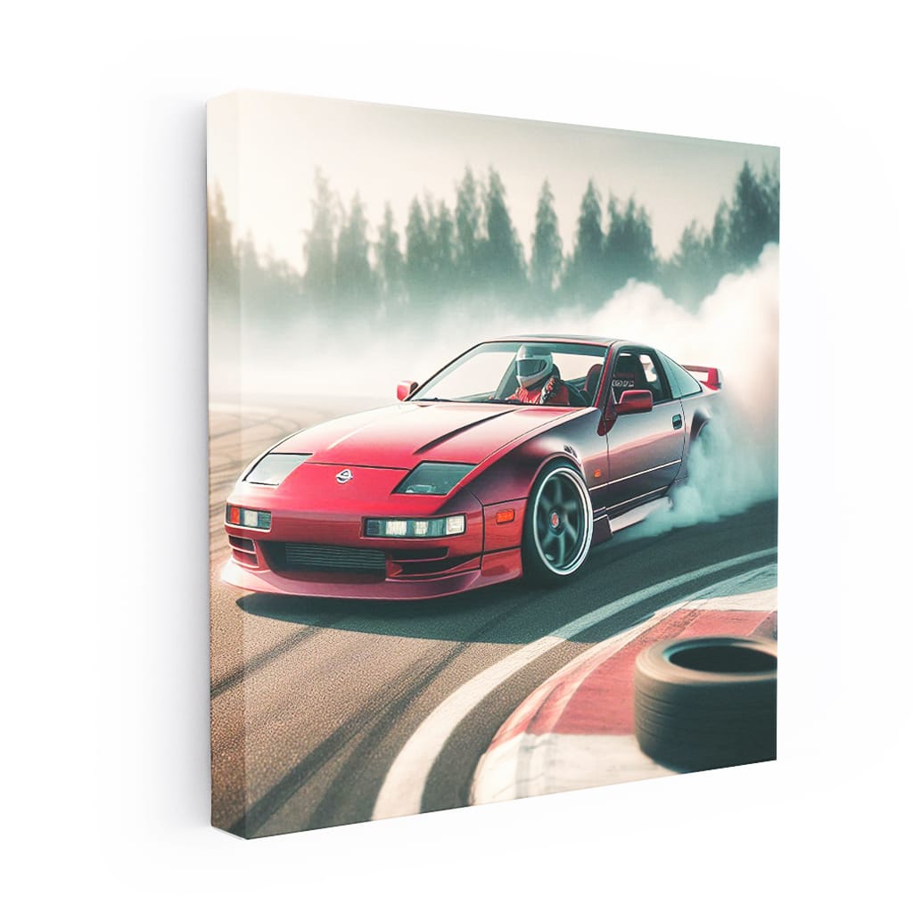 Nissan 300zx Drift Wall Art