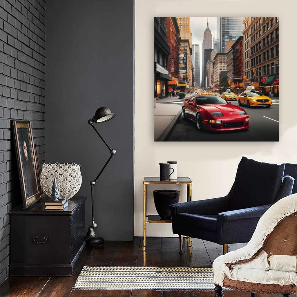 Nissan 300zx New Yo Wall Art