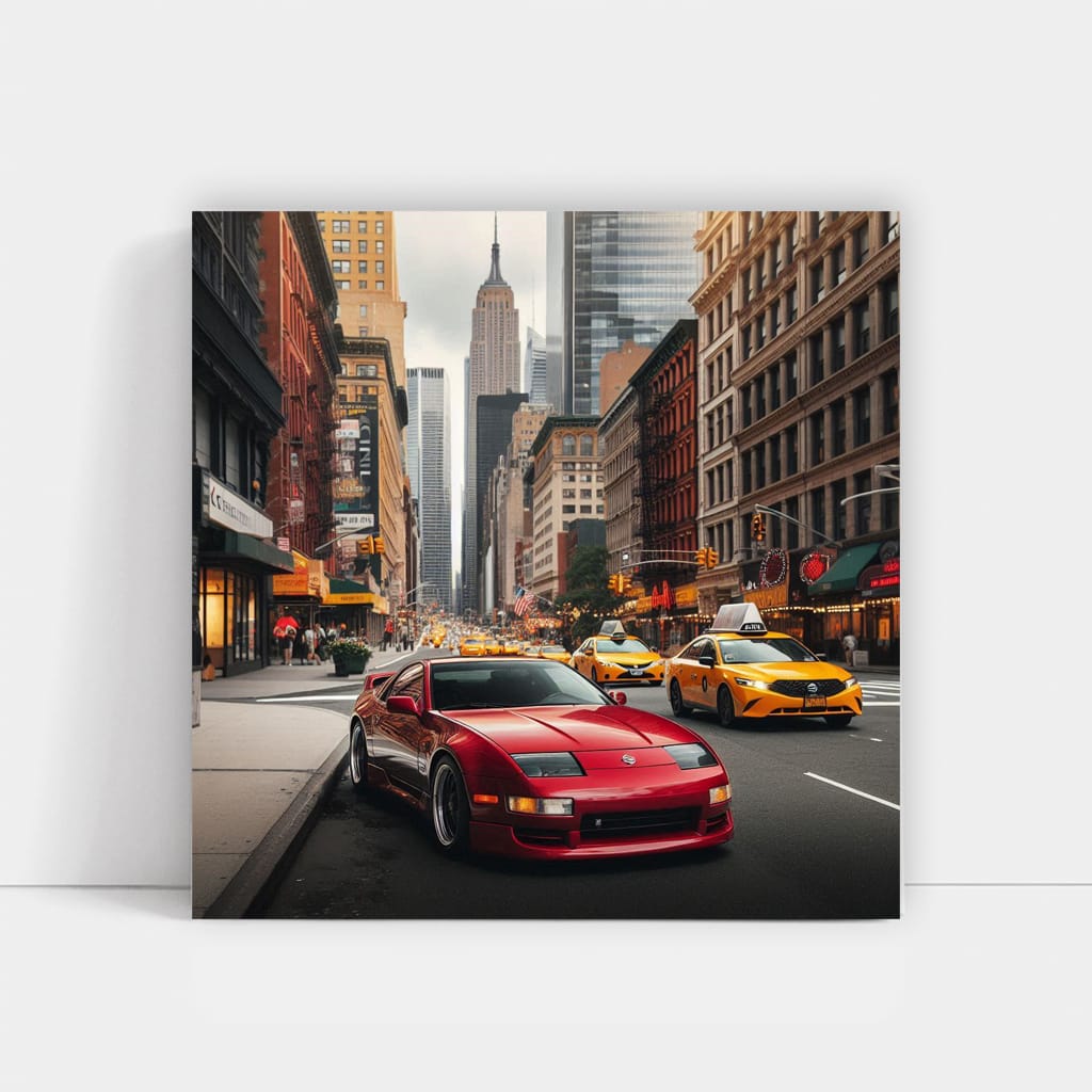 Nissan 300zx New Yo Wall Art