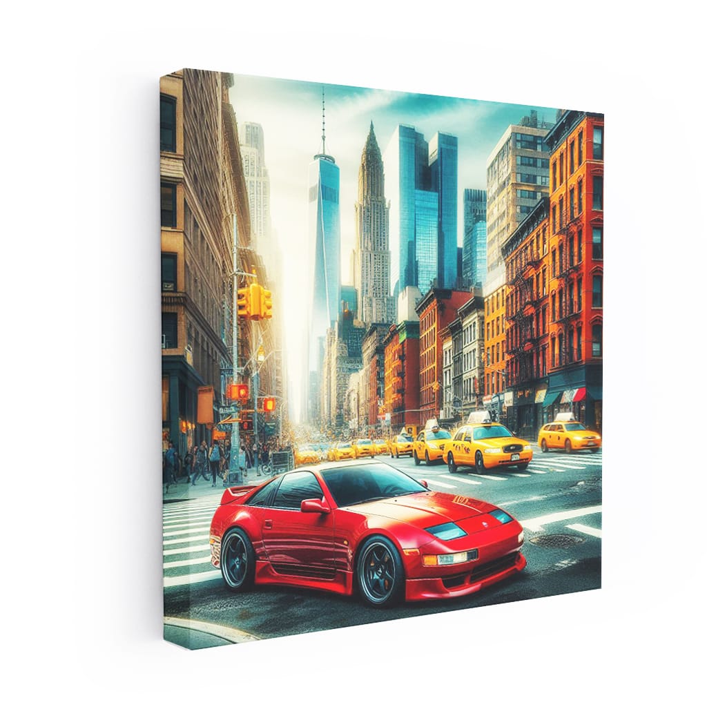 Nissan 300zx New York Wall Art