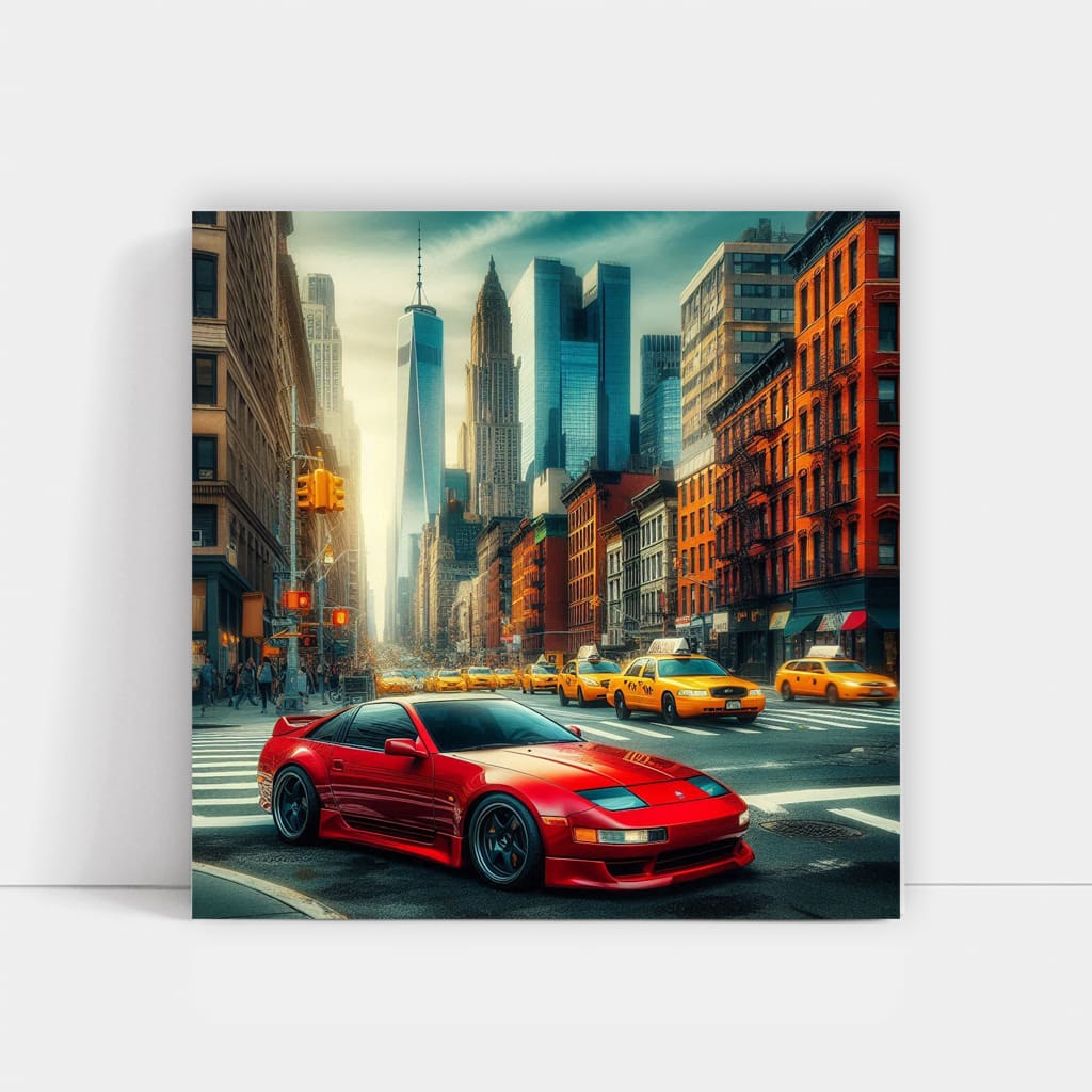 Nissan 300zx New York Wall Art