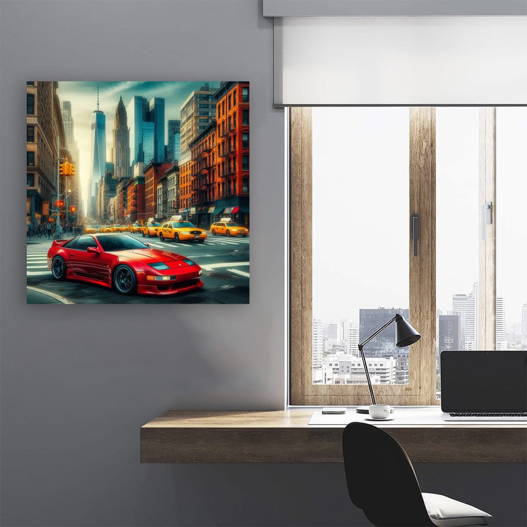 Nissan 300zx New York Wall Art