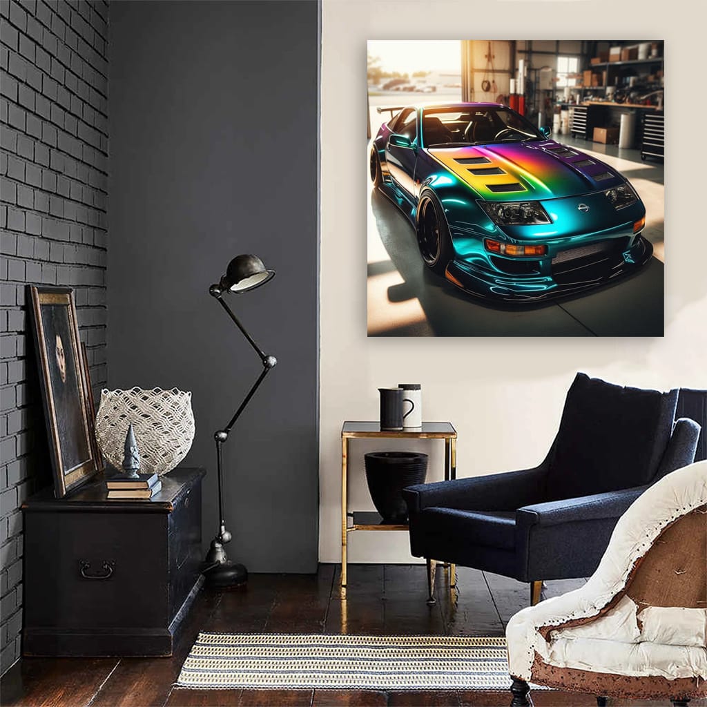 Nissan 300ZX Paint Job - Sleek and Sporty Design