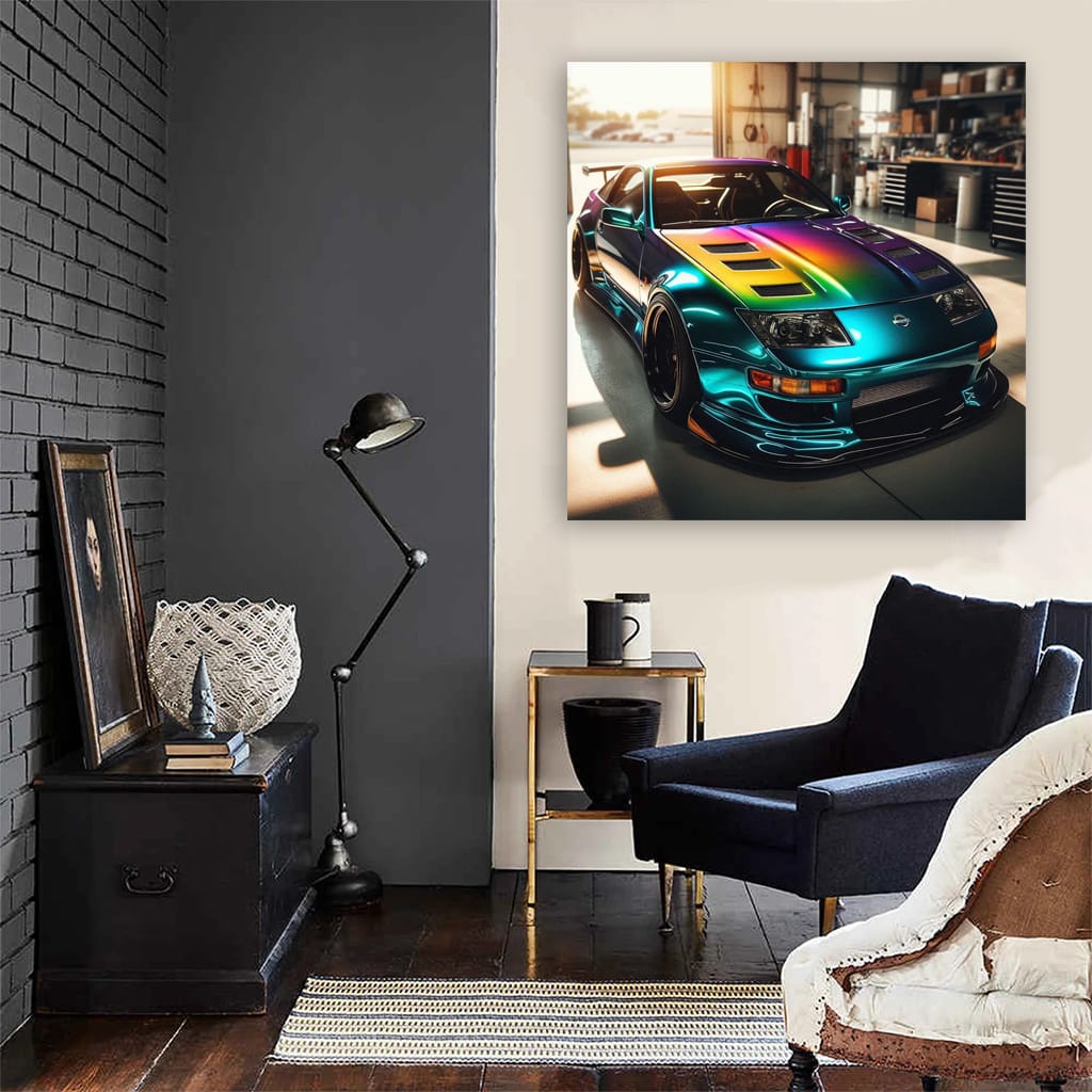 Nissan 300zx Paint Wall Art