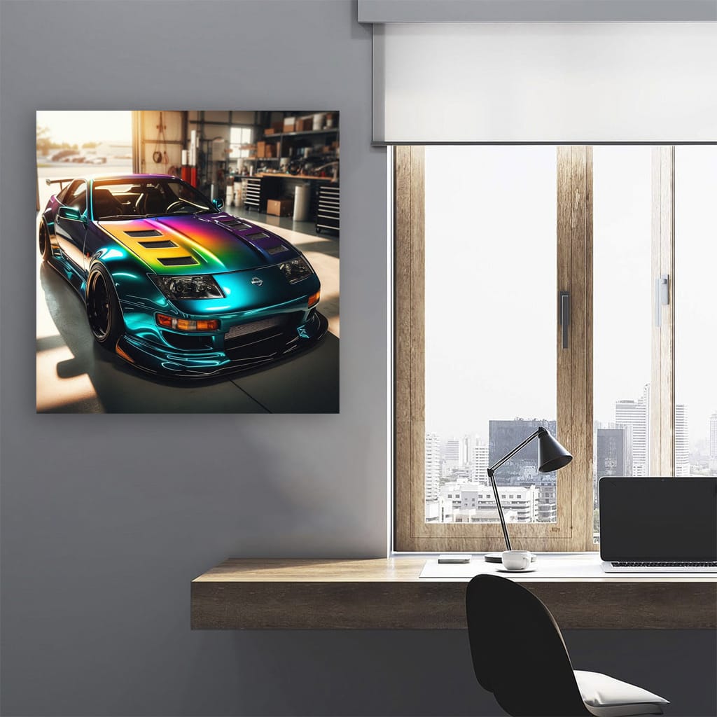 Nissan 300zx Paint Wall Art