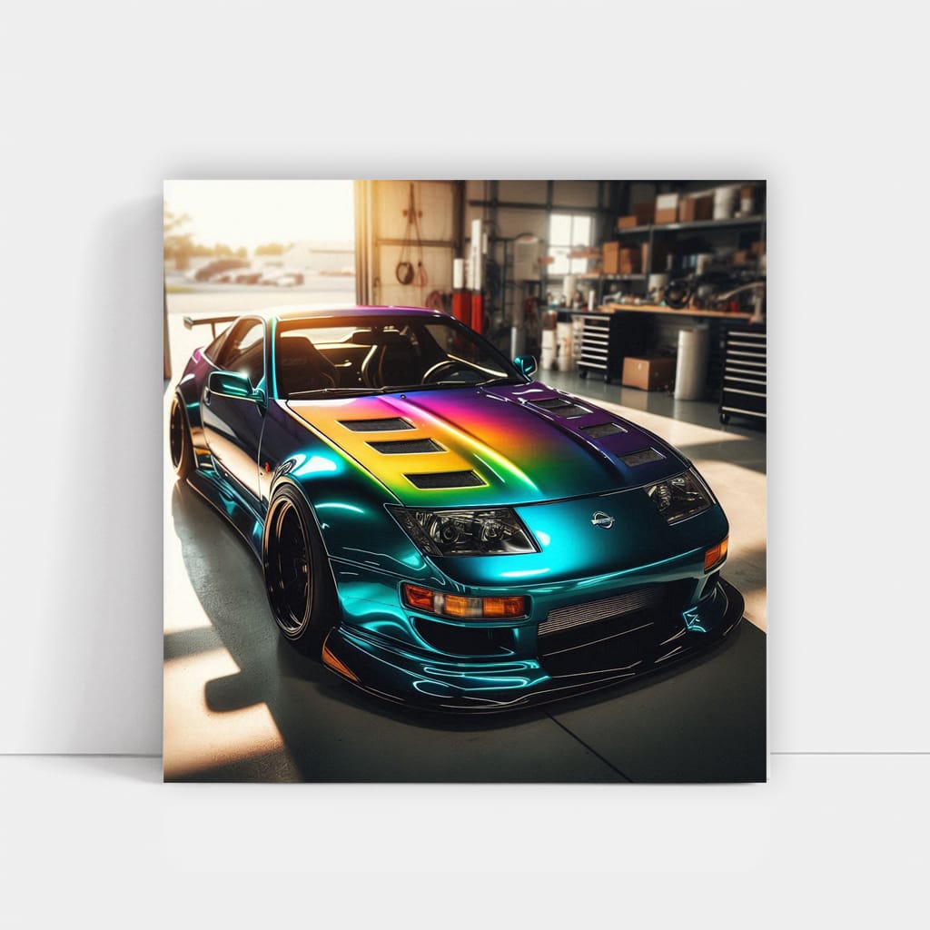 Nissan 300zx Paint Wall Art