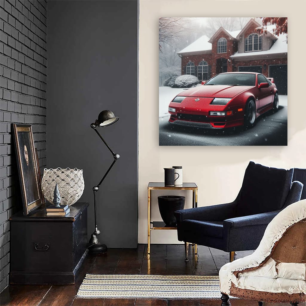 Nissan 300zx Wint Wall Art