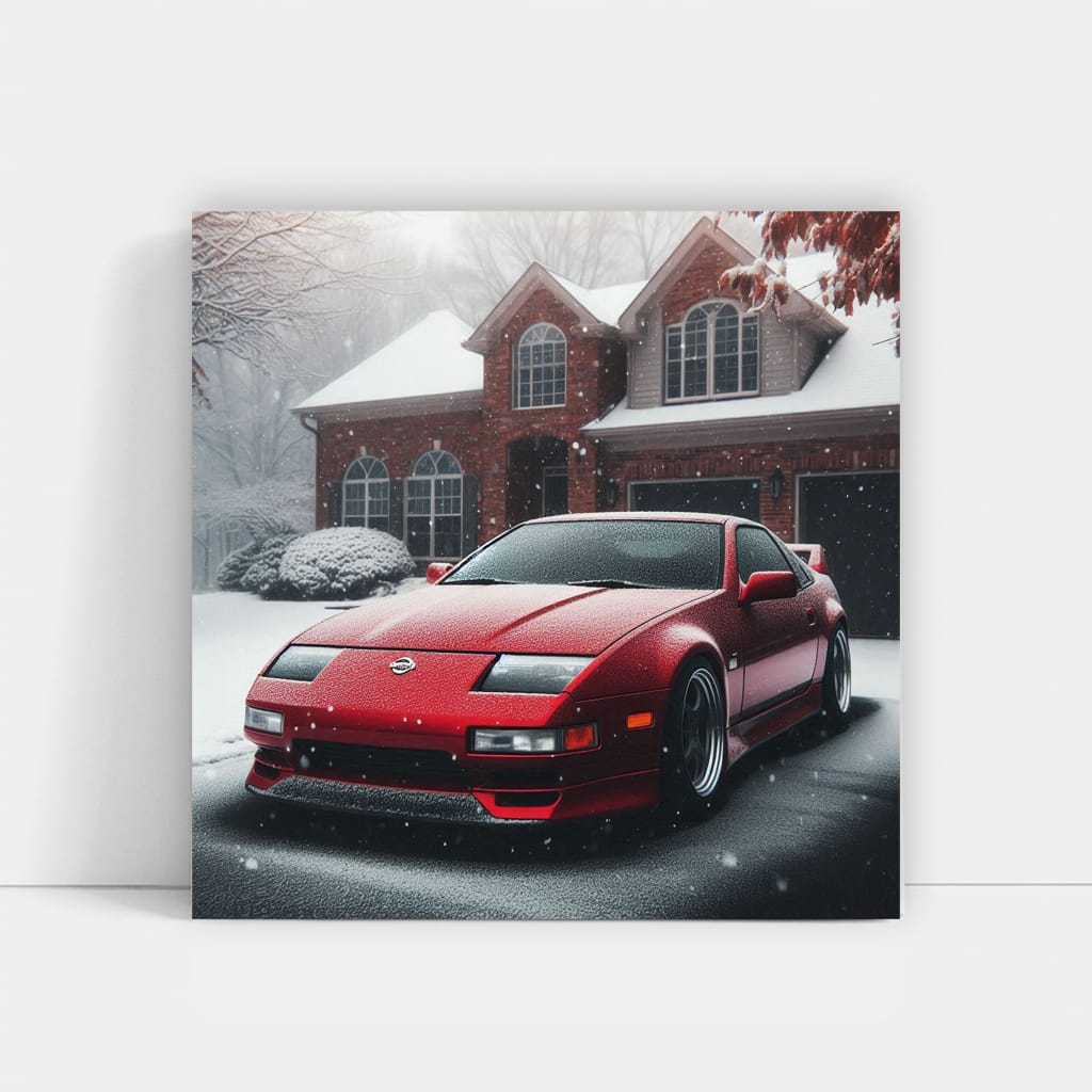 Nissan 300zx Wint Wall Art