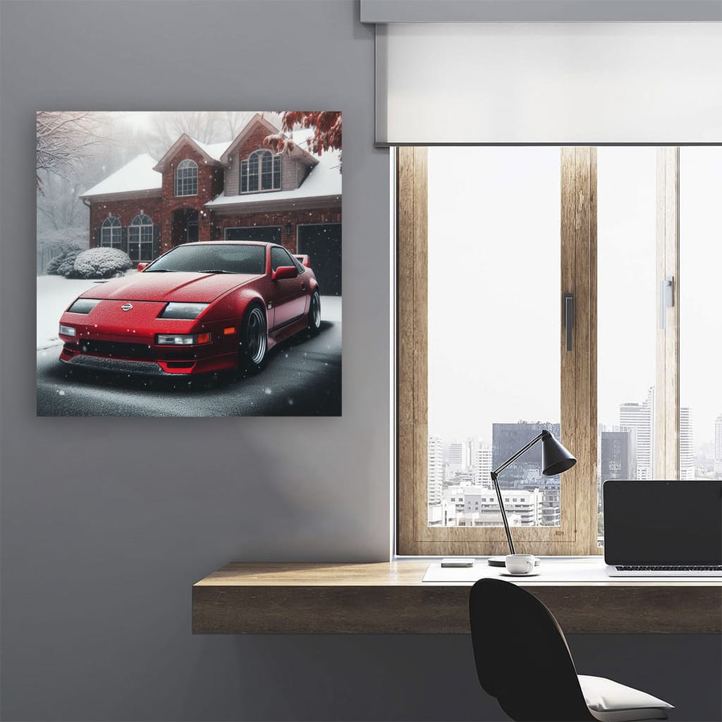 Nissan 300zx Wint Wall Art