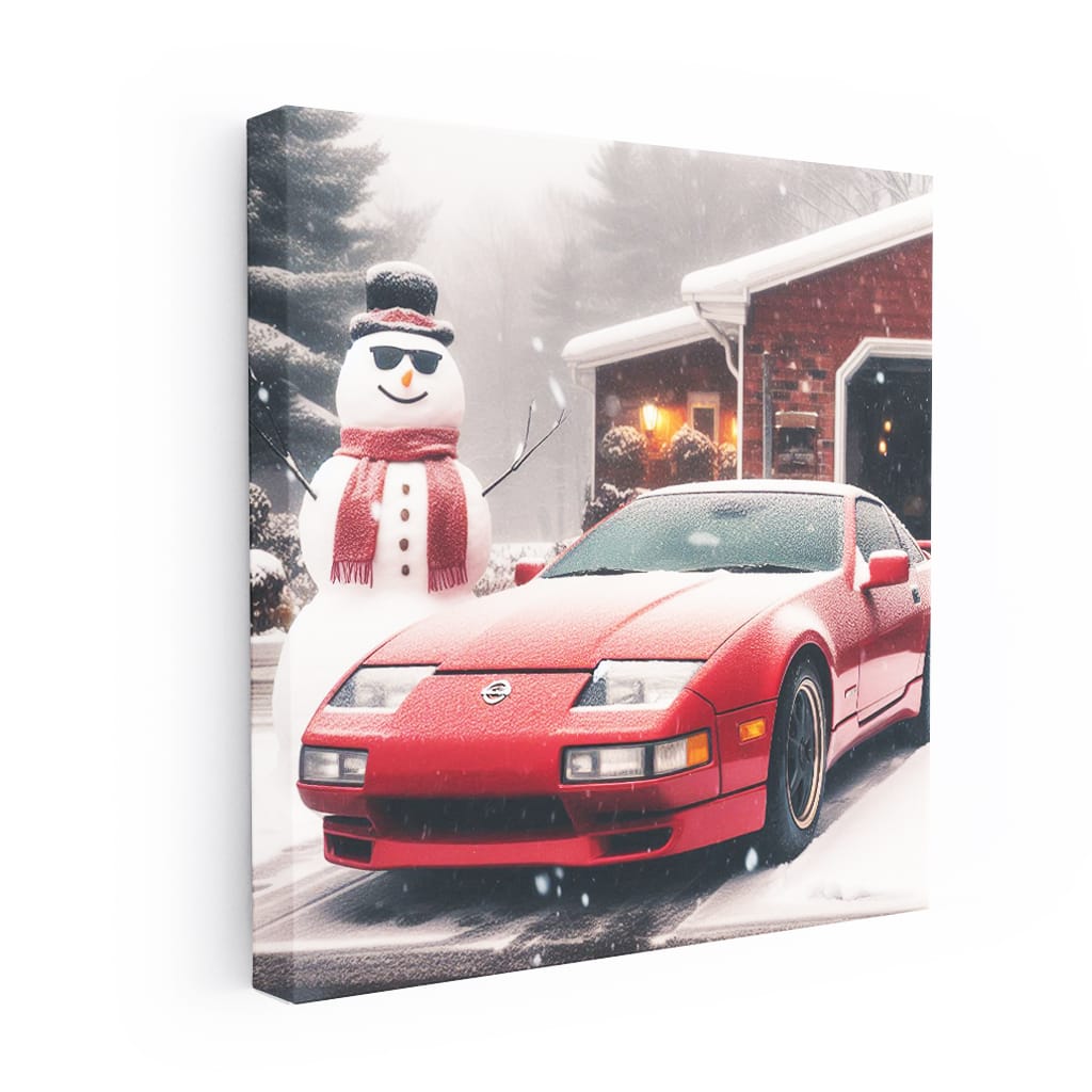 Nissan 300zx Winte Wall Art