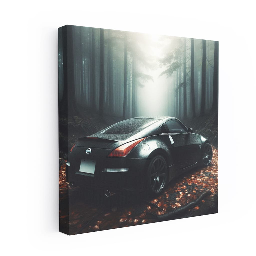 Nissan 350z Fog Wall Art