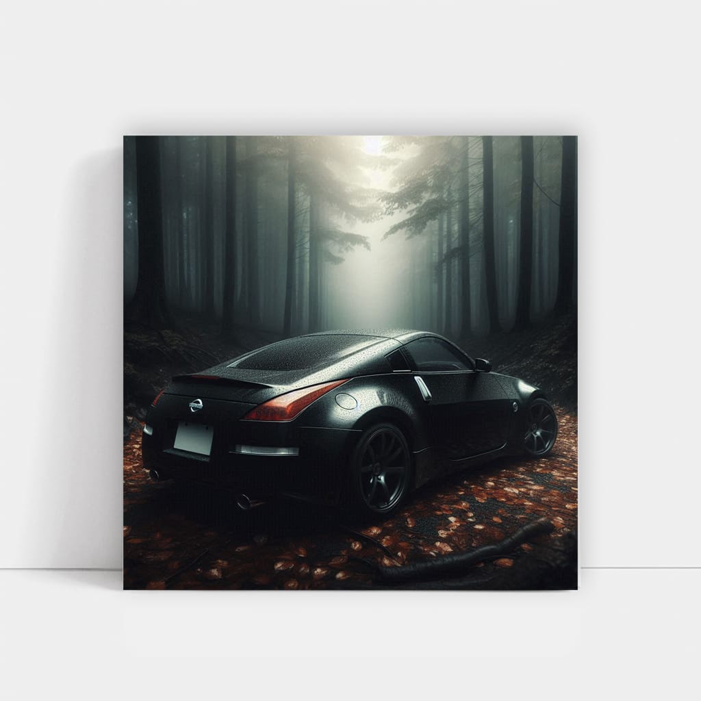 Nissan 350z Fog Wall Art