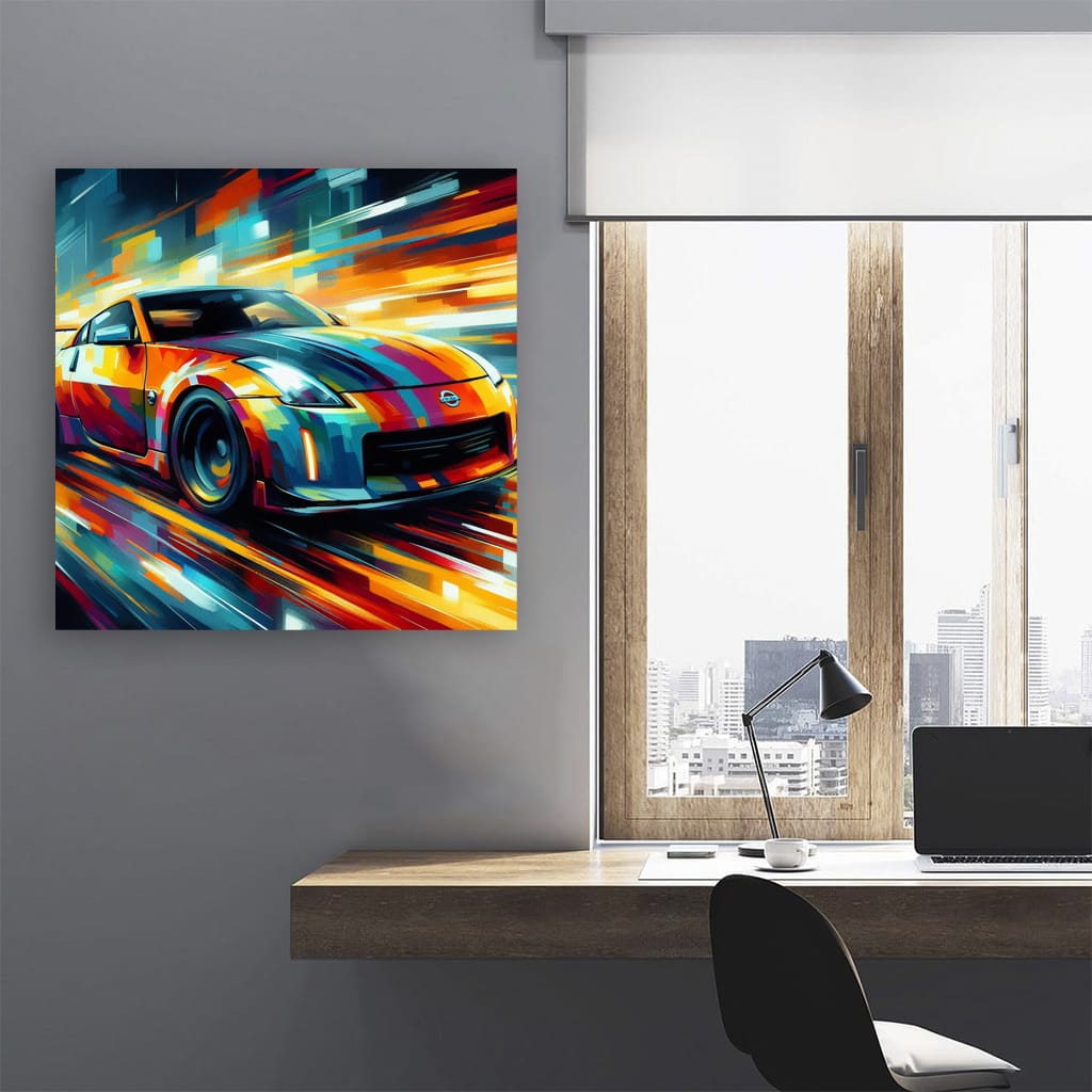 Nissan 350z Impressioni Wall Art