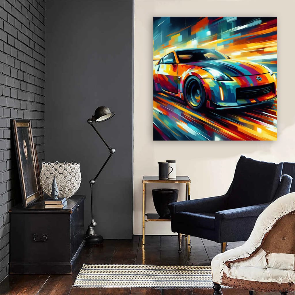 Nissan 350z Impressioni Wall Art