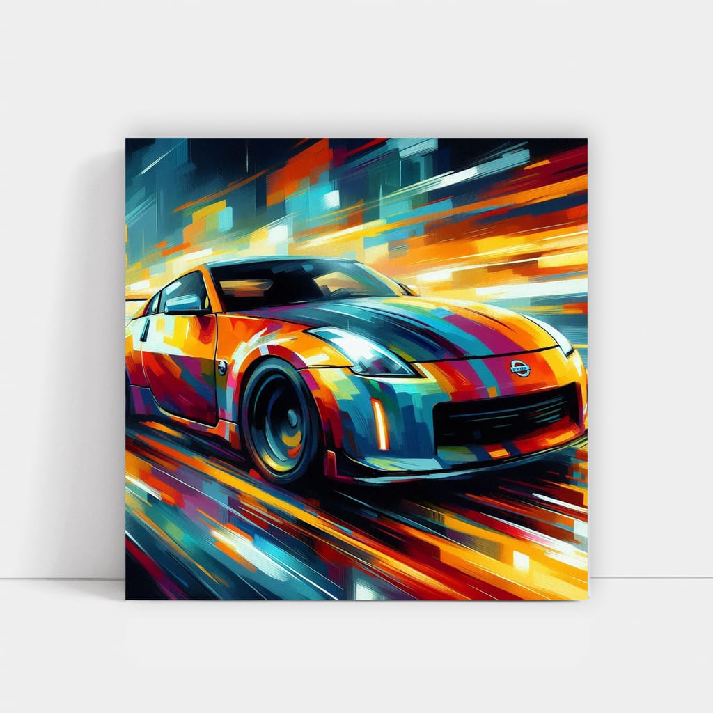 Nissan 350z Impressioni Wall Art