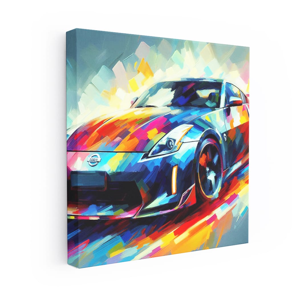 Nissan 350z Impressionism Wall Art