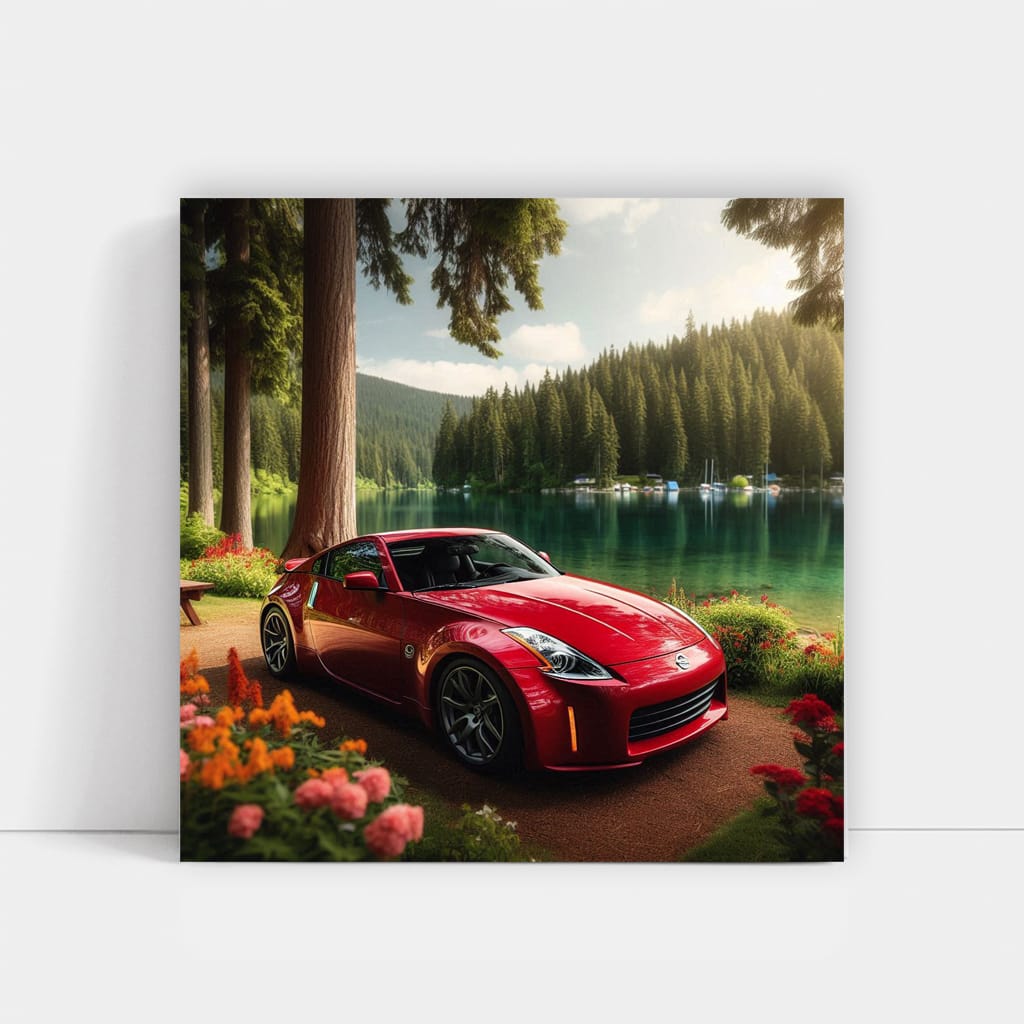 Nissan 350z La Wall Art