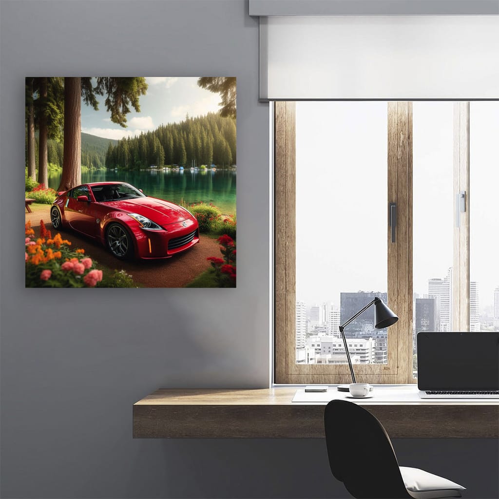 Nissan 350z La Wall Art