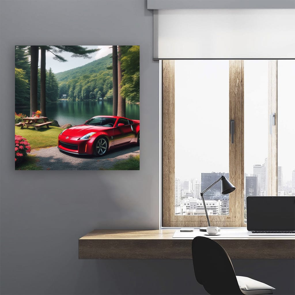 Nissan 350Z by Lake - Power and Style Captured