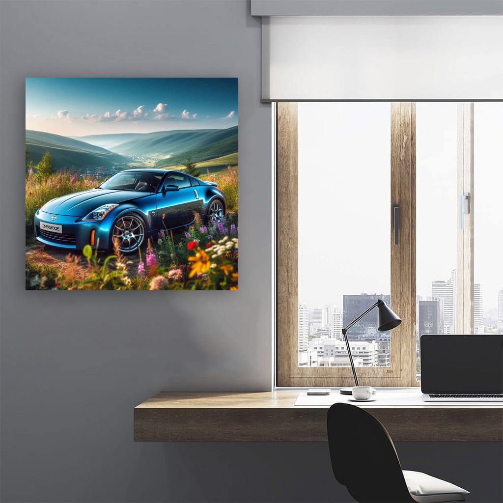 Nissan 350z Nature Wall Art