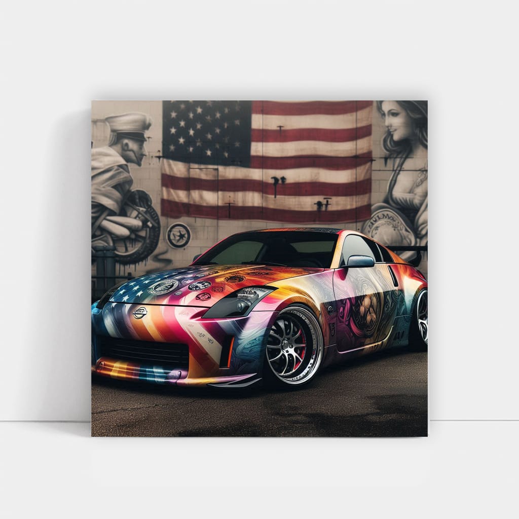 Nissan 350Z Paint Job - Sleek and Sporty Elegance