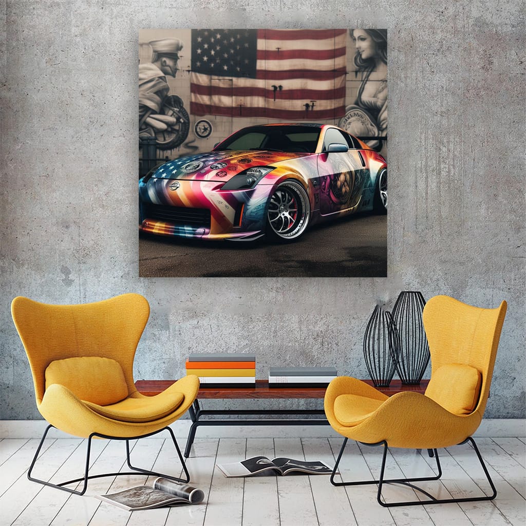 Nissan 350Z Paint Job - Sleek and Sporty Elegance