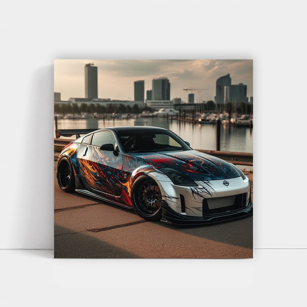 Nissan 350z Paint Wall Art