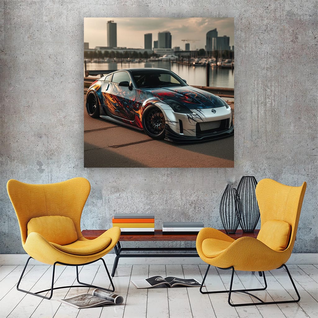 Nissan 350Z Custom Paint Job - Sleek and Sporty Excellence