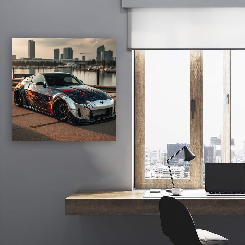 Nissan 350z Paint Wall Art