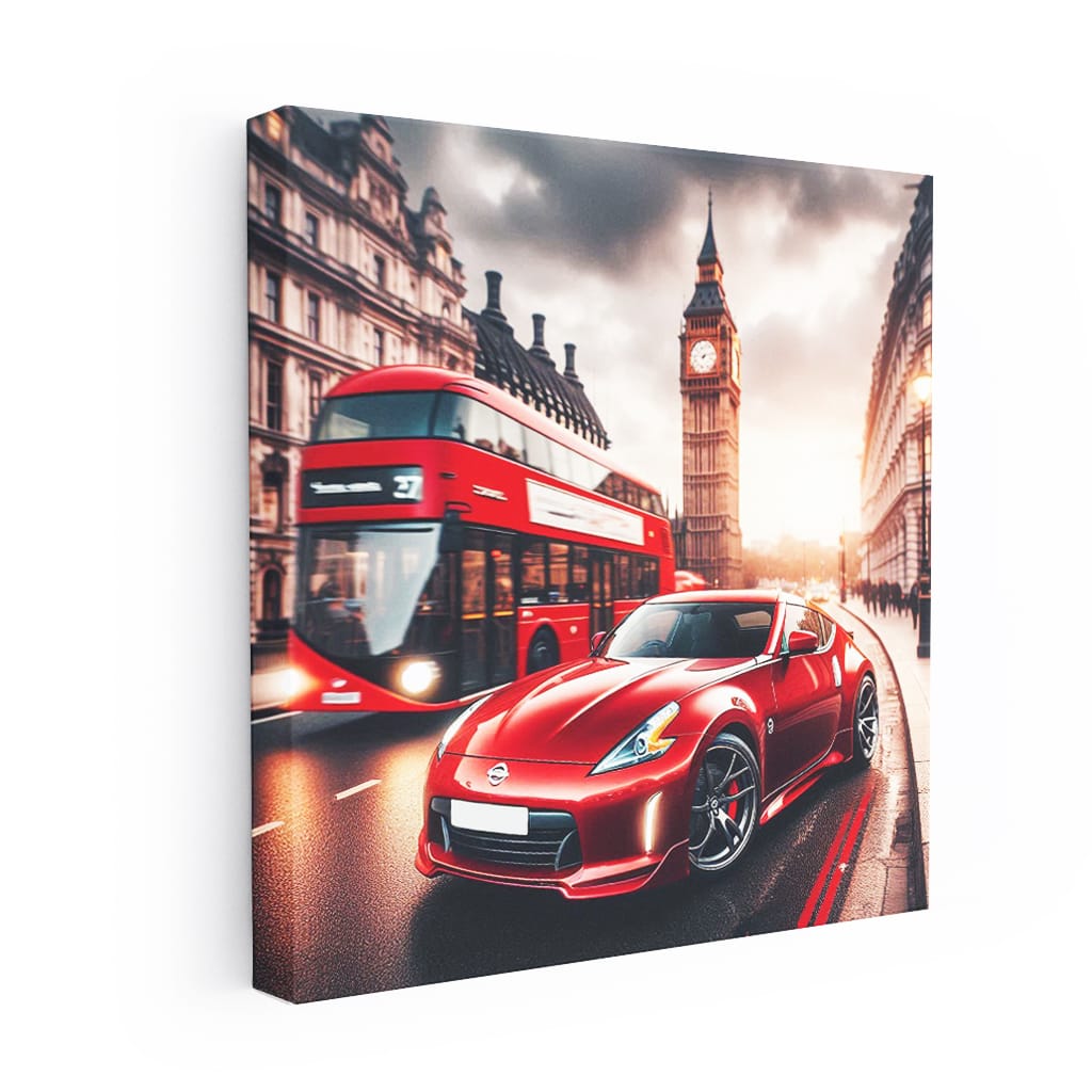 Nissan 370z Lond Wall Art