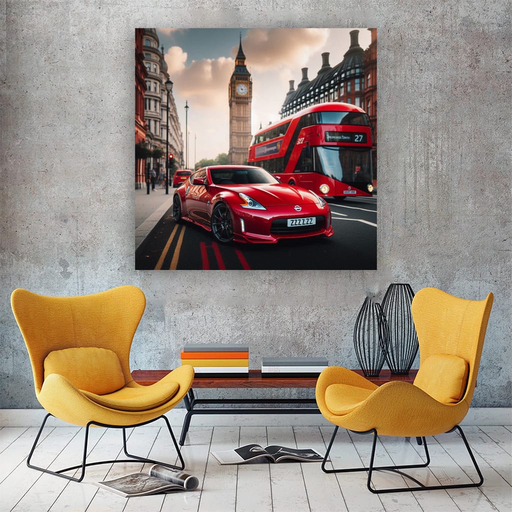 Nissan 370Z in London - Speed Meets Style on Streets