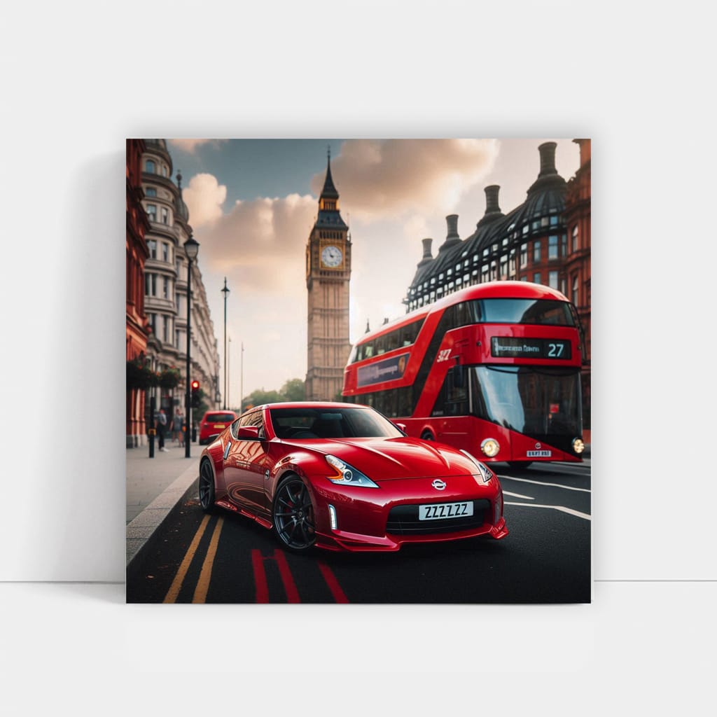Nissan 370Z in London - Speed Meets Style on Streets