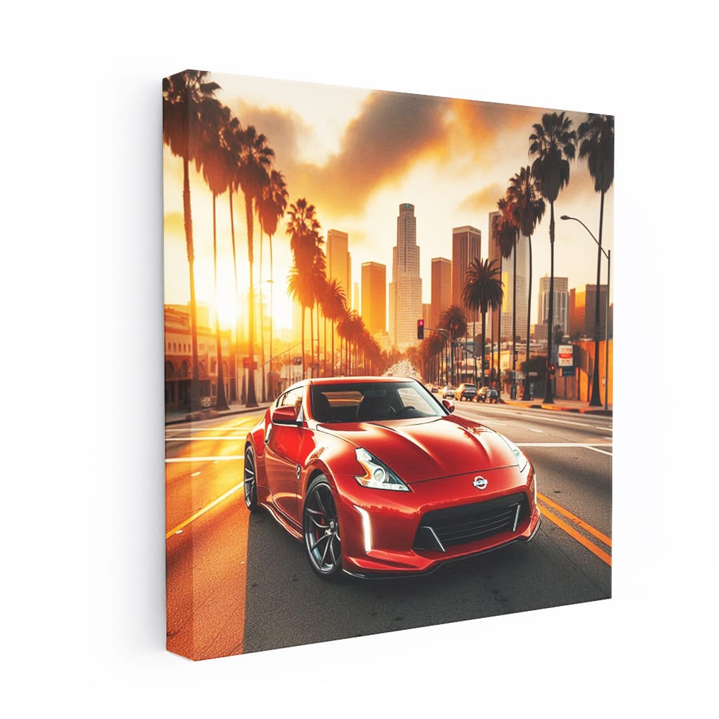 Nissan 370z Los Angeles Wall Art