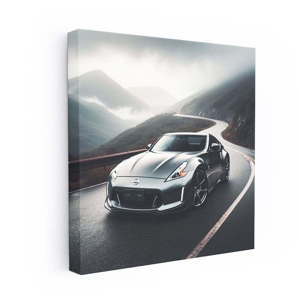 Nissan 370z Overcast Weath Wall Art