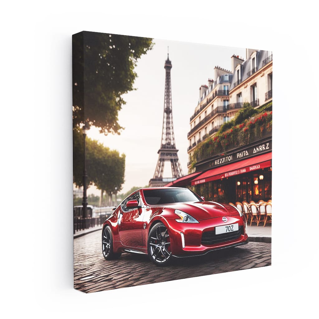 Nissan 370z Paris Wall Art