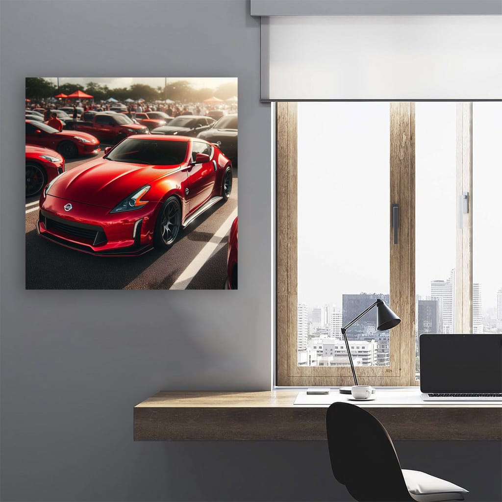 Nissan 370z Parki Wall Art