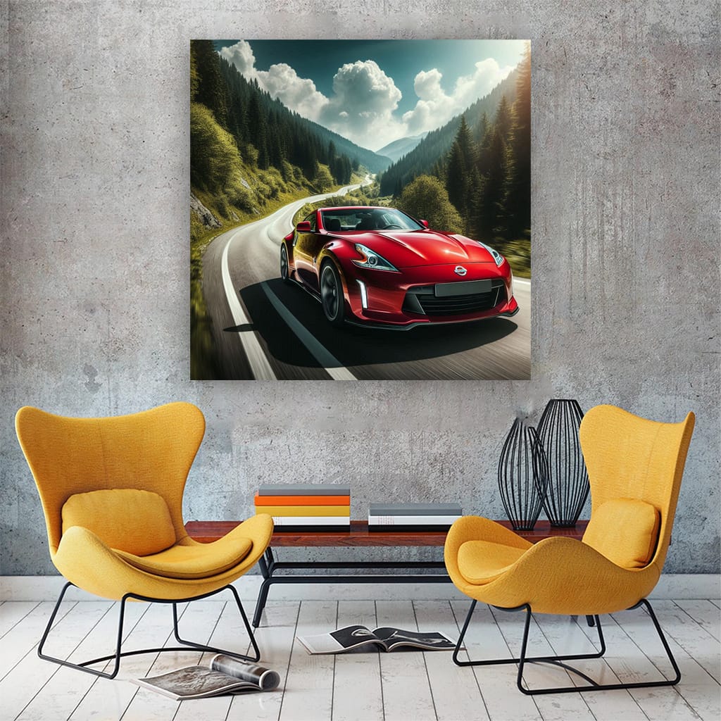 Nissan 370z Road Wall Art